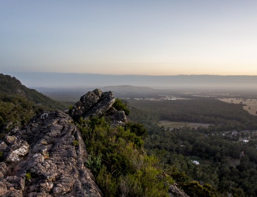 wonderful sunrise in the Grampians